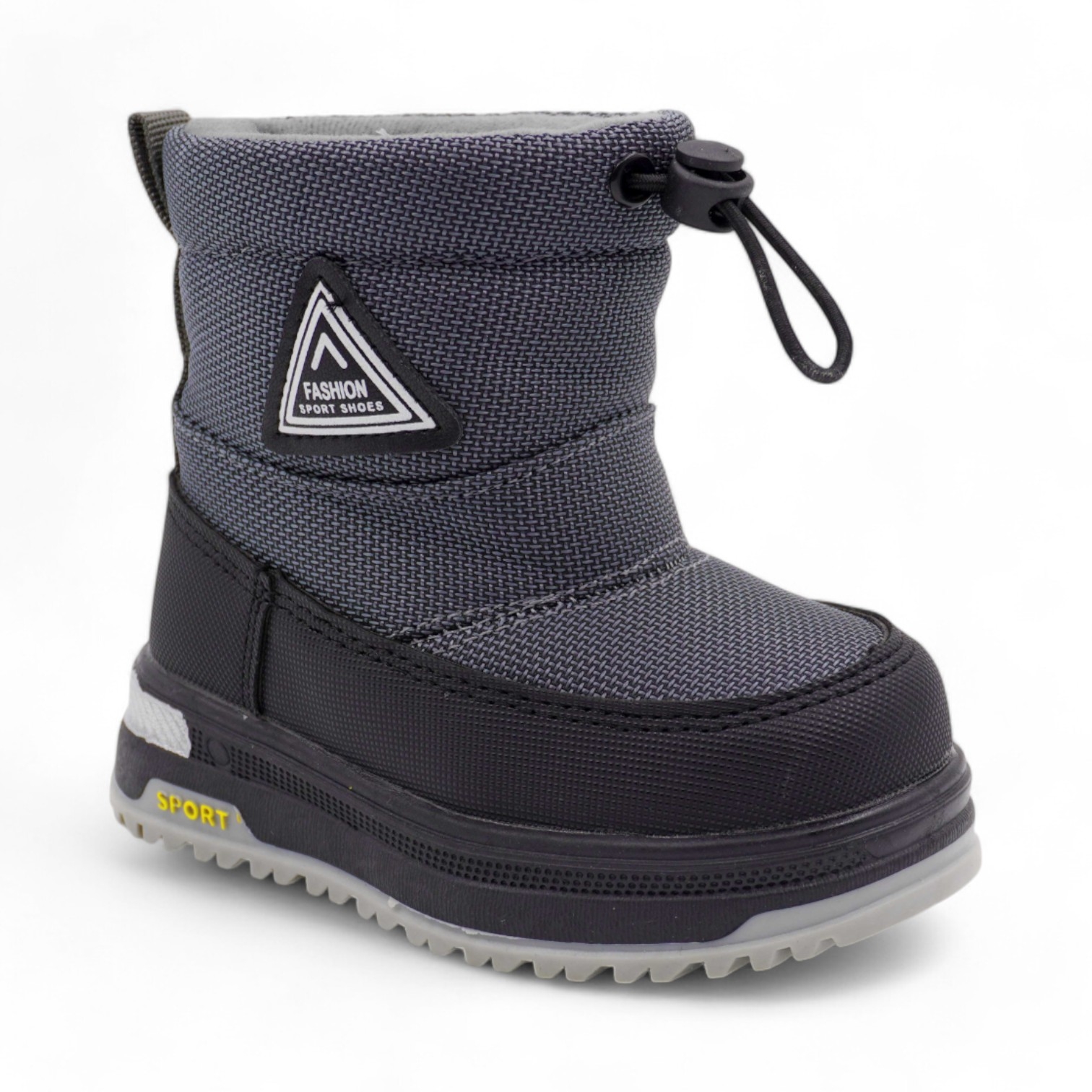 Дутики мембранные на меху ХМ886-1-3 серый