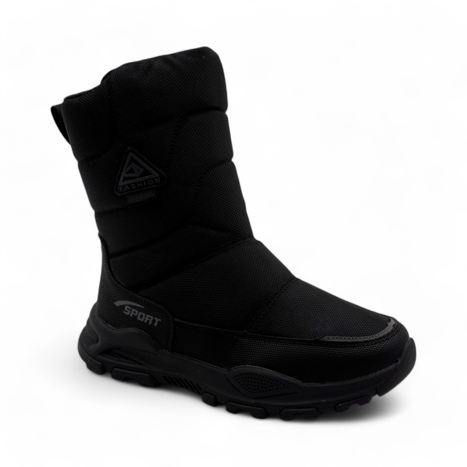 Ботинки мембранные на меху ХМ910-3-1 черный