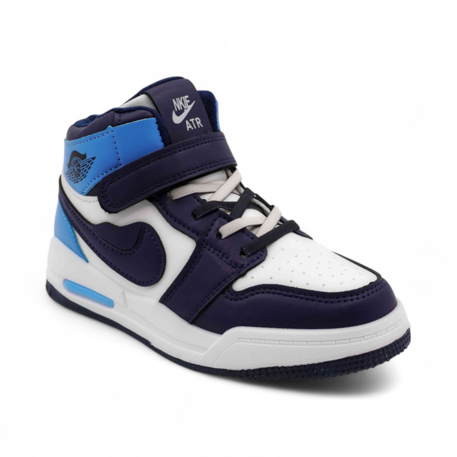 Кроссовки подростковые высокие 4511-2 т. синие