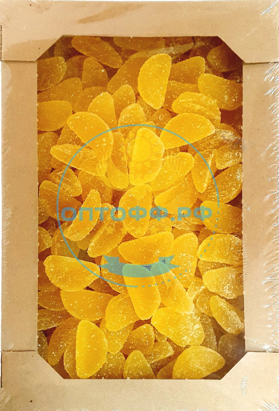 Баян Сулу Мармелад Лимонные дольки в сахаре 2,2 кг