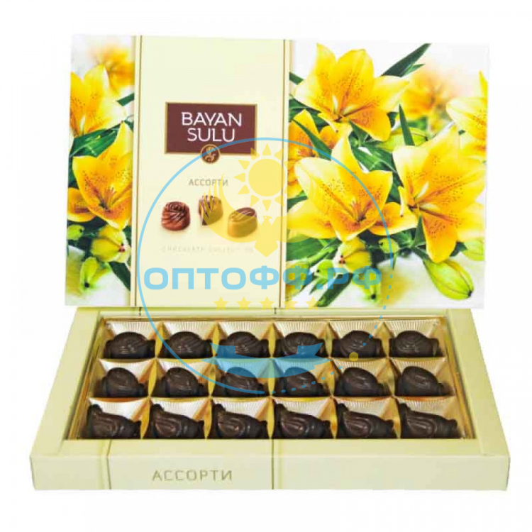 Баян Сулу набор шок конфет Ассорти Баян Сулу 175 гр (кор*12)