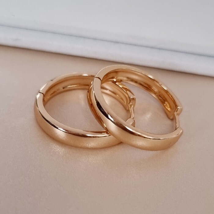 Серьги круглые конго коллекция