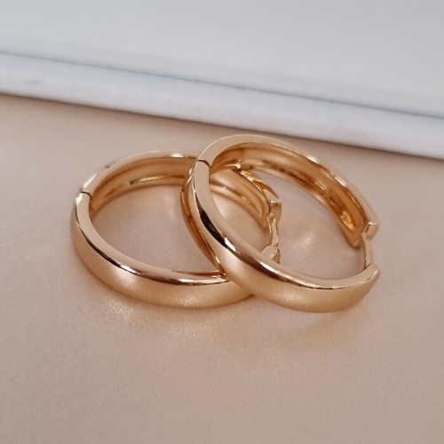 Серьги круглые конго коллекция 
