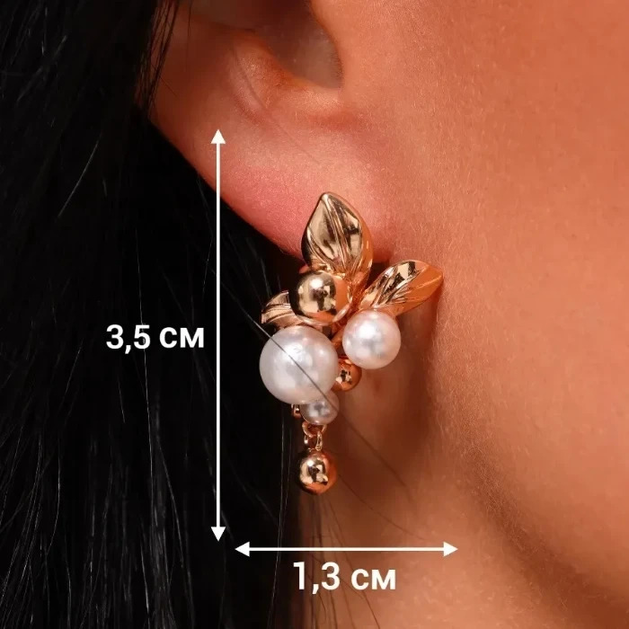 Серьги ювелирная бижутерия коллекция