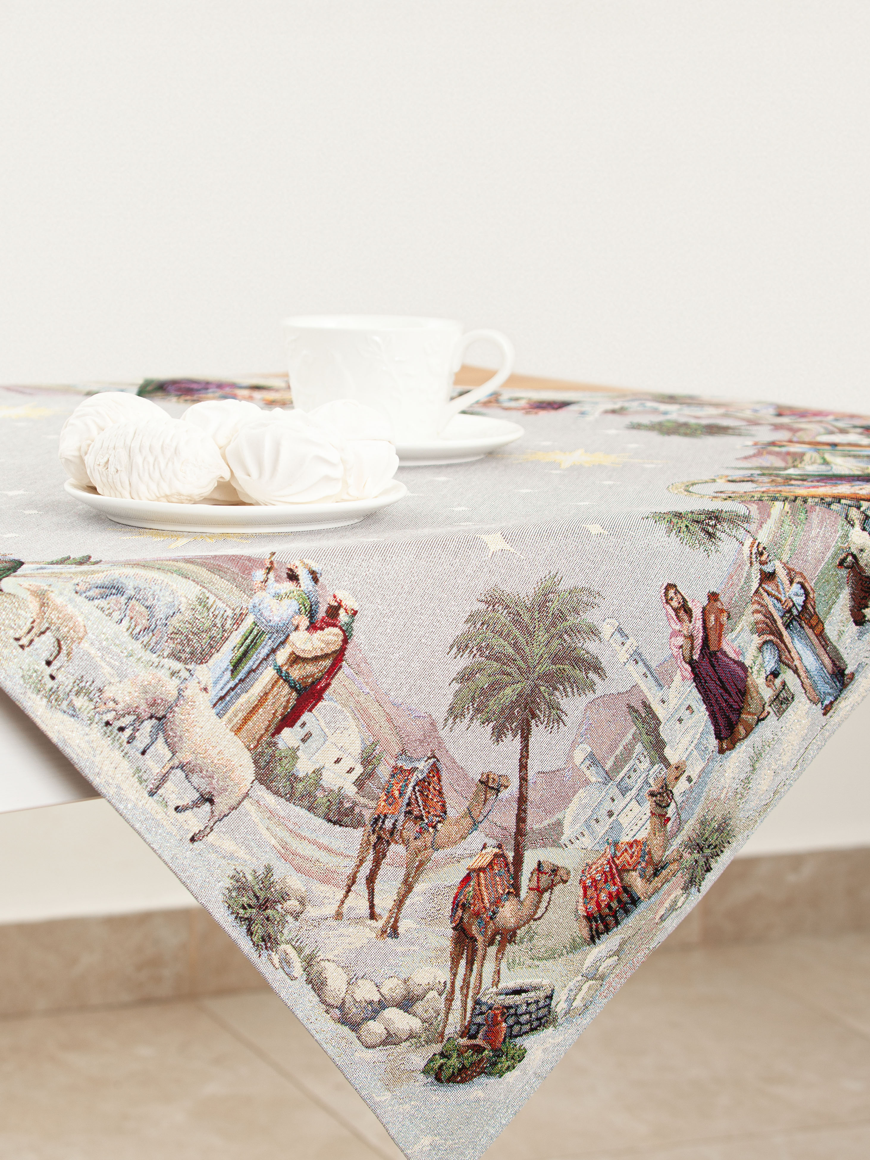 Дары Волхвов Салфетка 100х100 см 2105598 люрекс