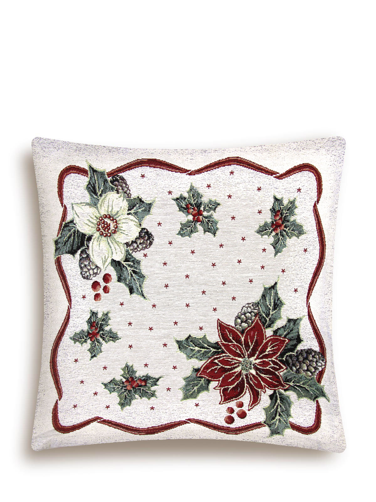 Пуансетия Наволочка 45х45 см 2101464