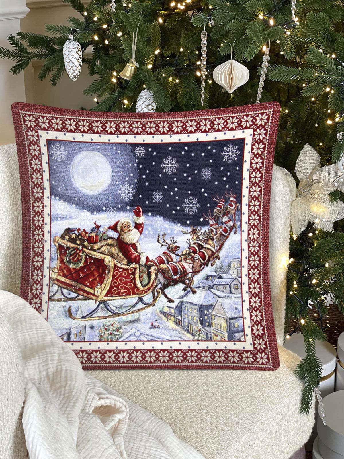 Ночь перед Рождеством Наволочка 45х45 см 2103542