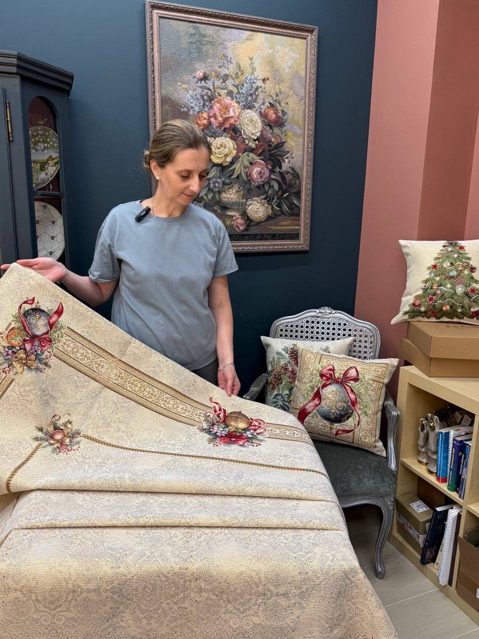 Золотой шар Скатерть 160х300 см золото 2517769 New