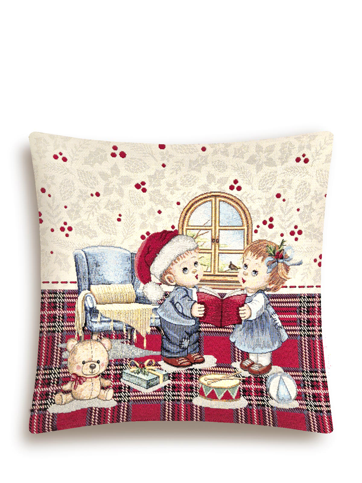 Клетка дети Наволочка 45х45 см золото 2413725 New