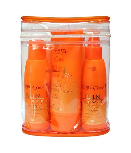 Косметический дорожный набор CUREX SUN FLOWER