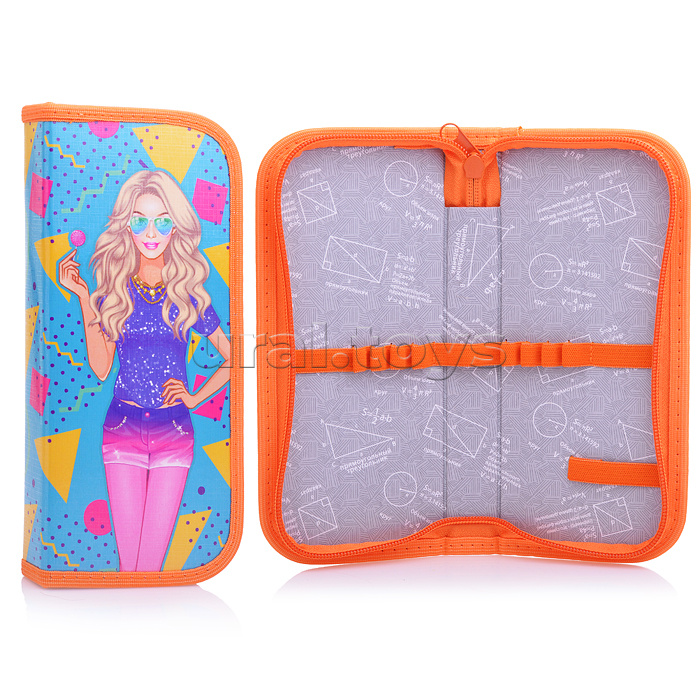 Пенал односекционный средний