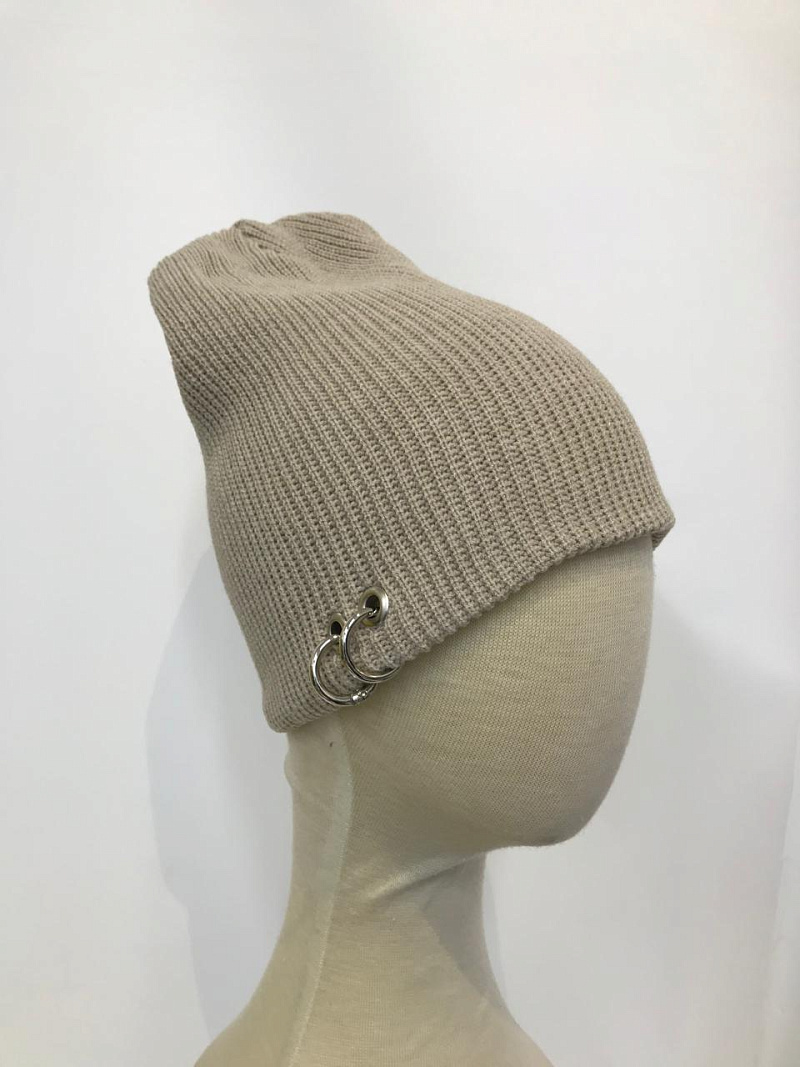 Шапка двойная с кашемиром ESW 25588