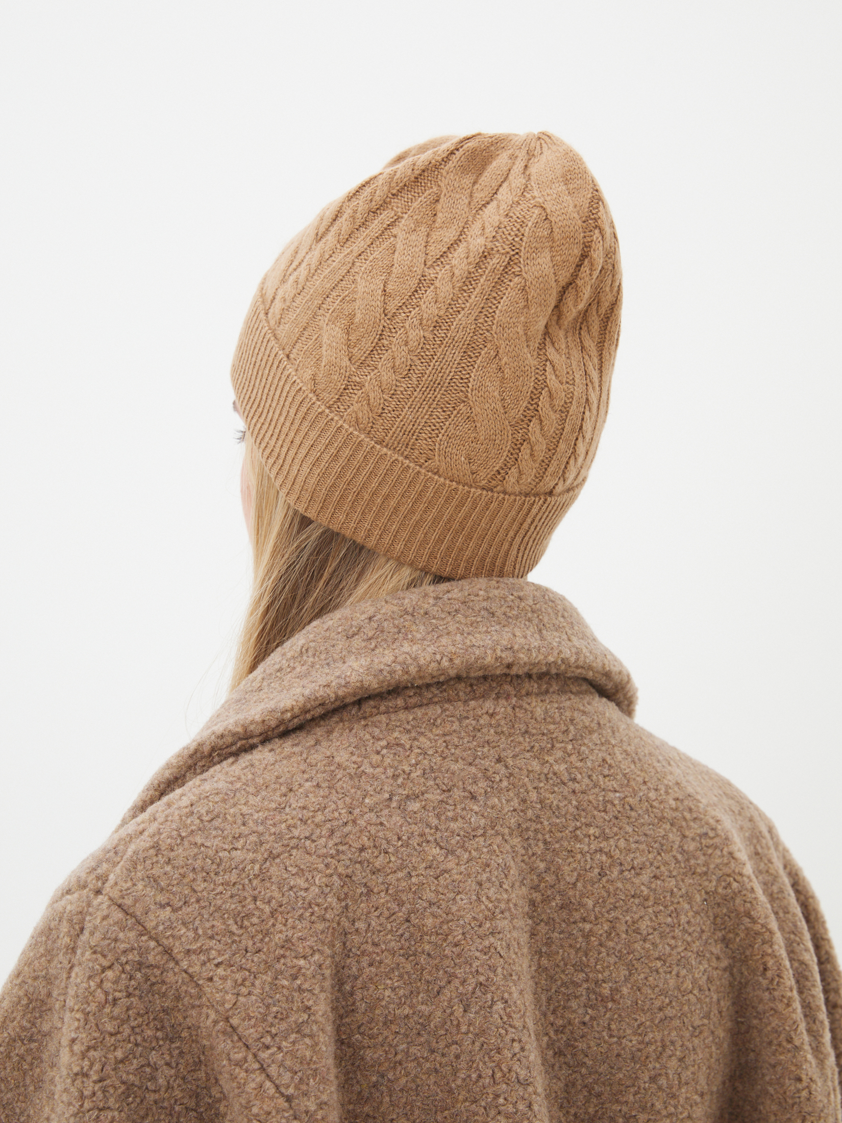 2204 р. 5510 р. Женская шапка MAISON DAVID Camel hair hat