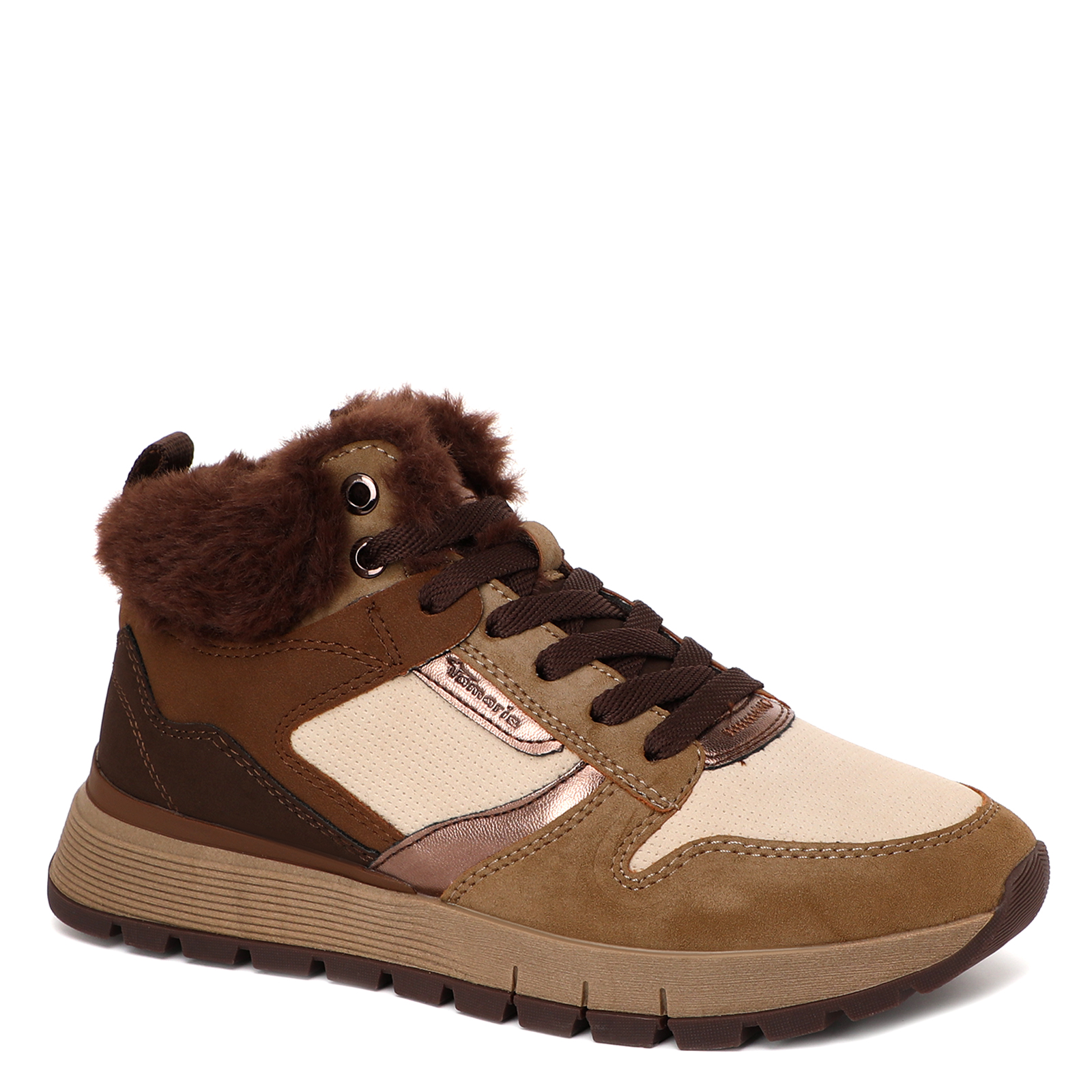 5415 р. 9500 р. Женские высокие кроссовки TAMARIS ALMINA