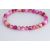 10-96 Браслет на резинке турмалин розовый 6 мм