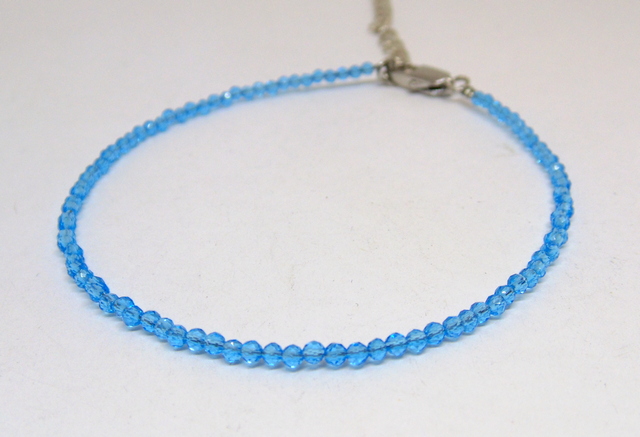 10-126 Браслет гранка аквамарин №2