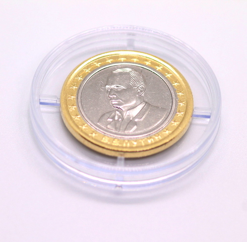 1923 Монета Путин/Герб РФ биметалл серебро (капсула)