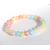 10-197 Браслет на резинке сахарный кварц (микс) 8 мм