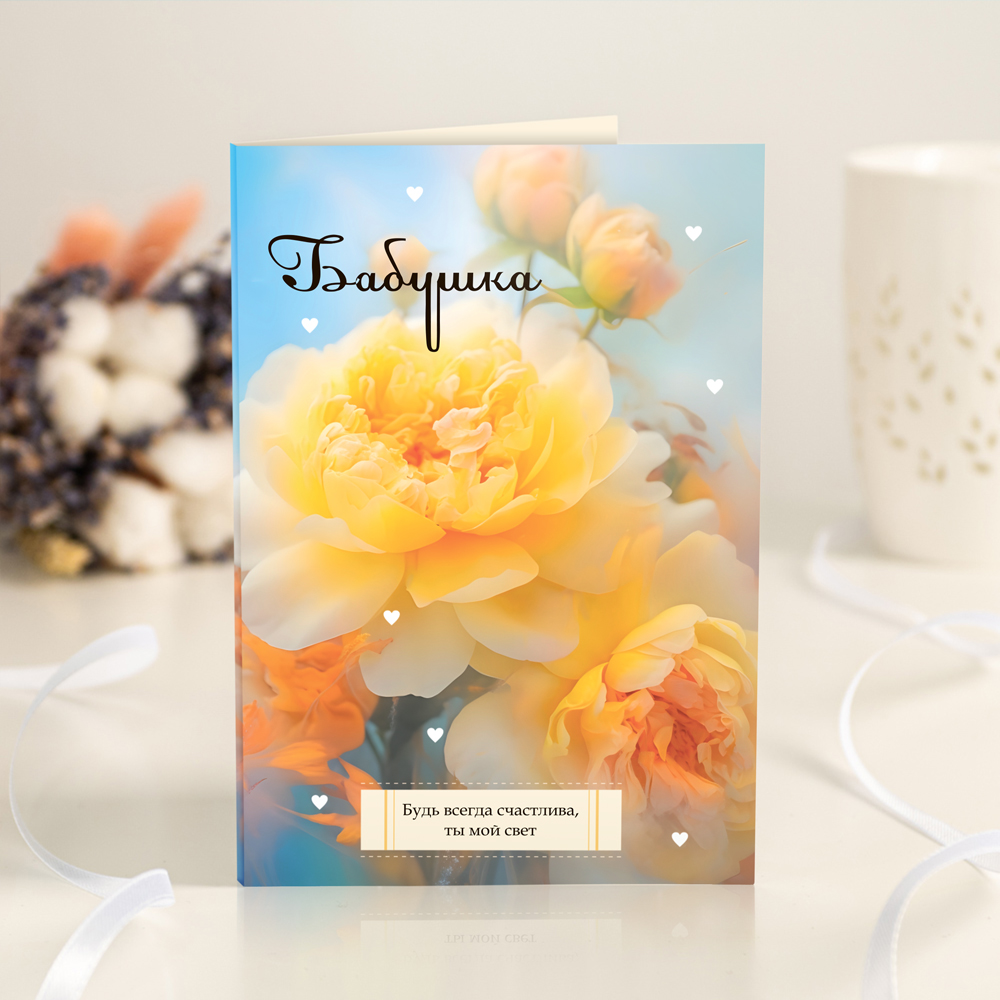 Открытка 4 шоколадки