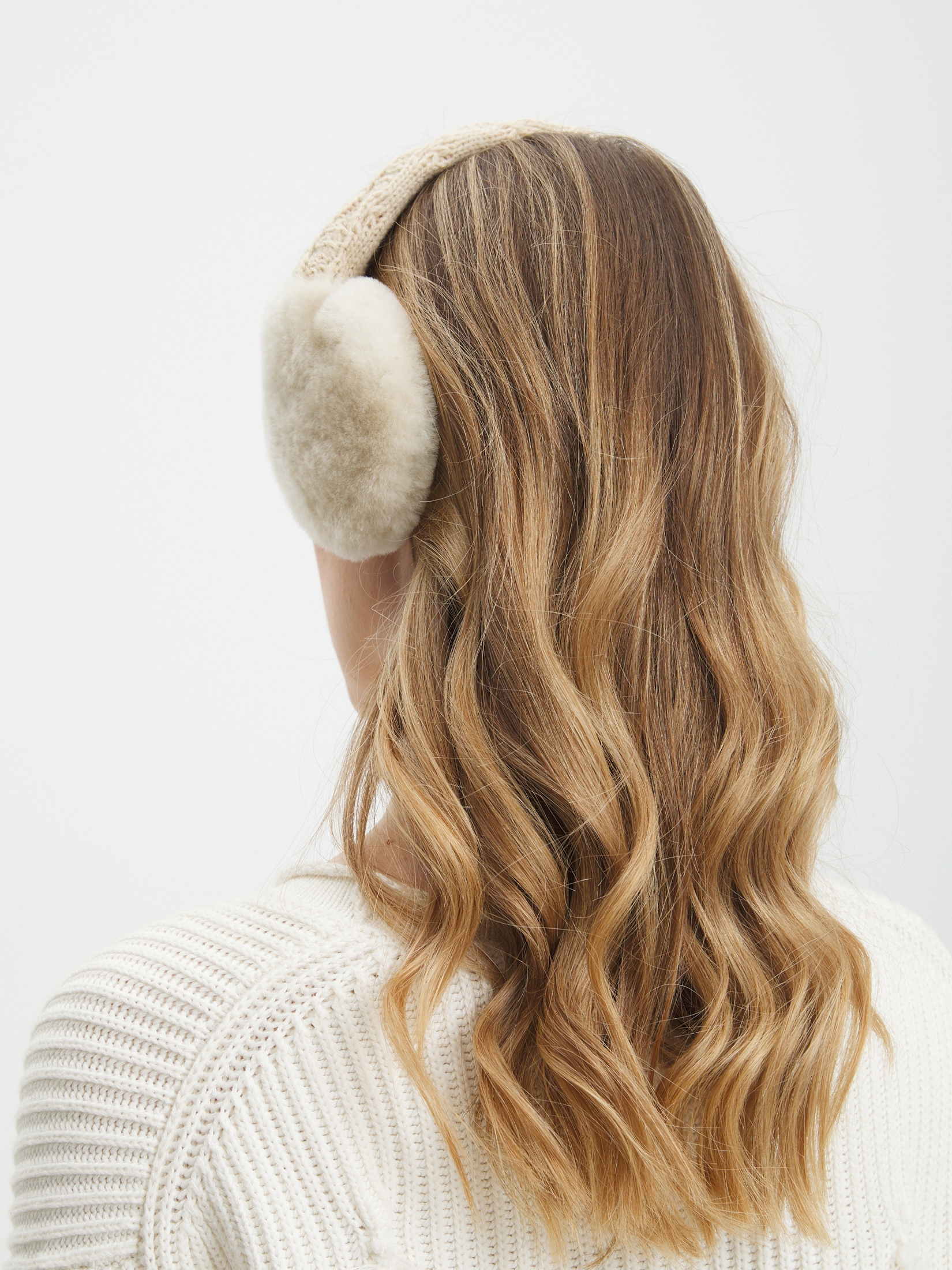 Женские утепленные наушники TENDANCE 4404665, светло-бежевый