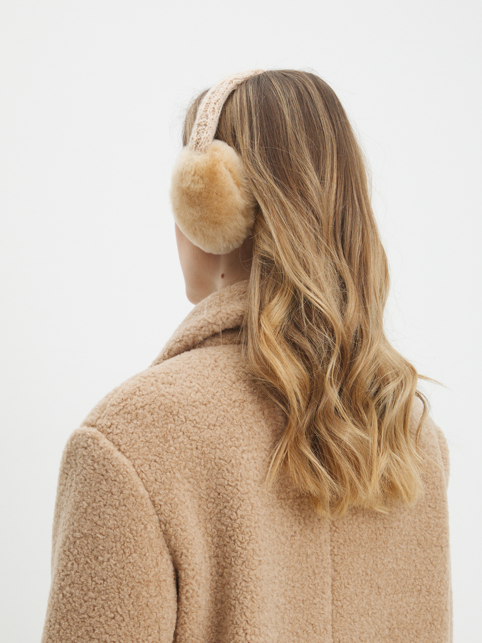 Женские утепленные наушники TENDANCE 4404670, бежевый