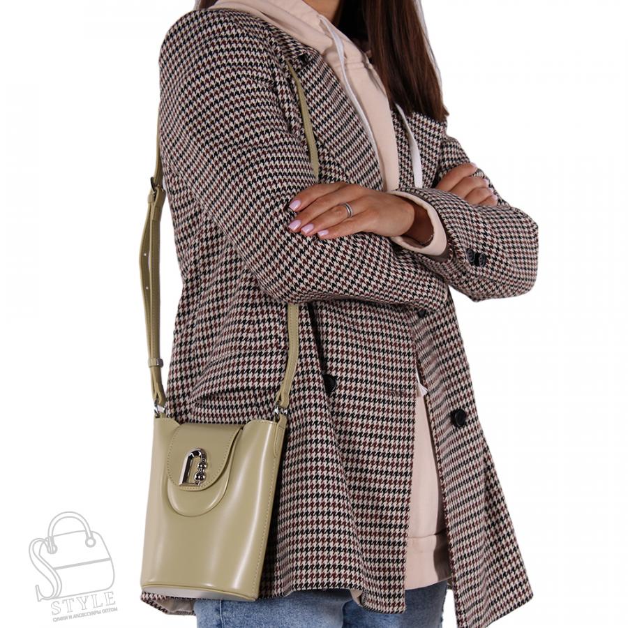 Сумка женская кожаная 315NL l.green NL/30