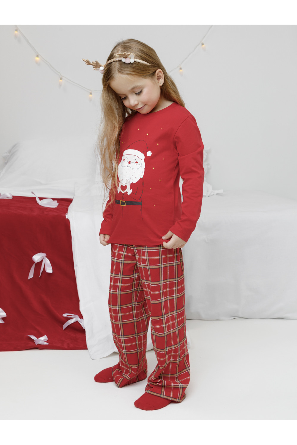 Crockid Пижама К 1623 красный 1763 Н152 Crockid