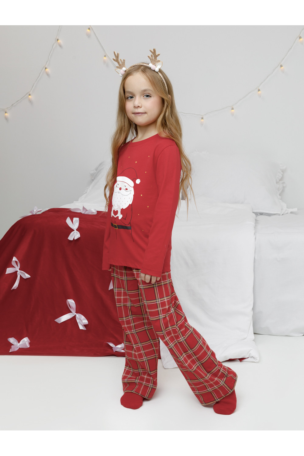 Crockid Пижама К 1623 красный 1763 Н152 Crockid