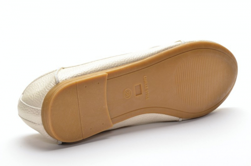 Stylele H-53 Мокасины женские беж нат (прессов) кожа