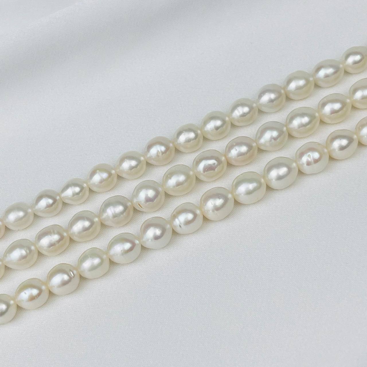 Радуга Самоцветов Бусины для украшений из Жемчуга