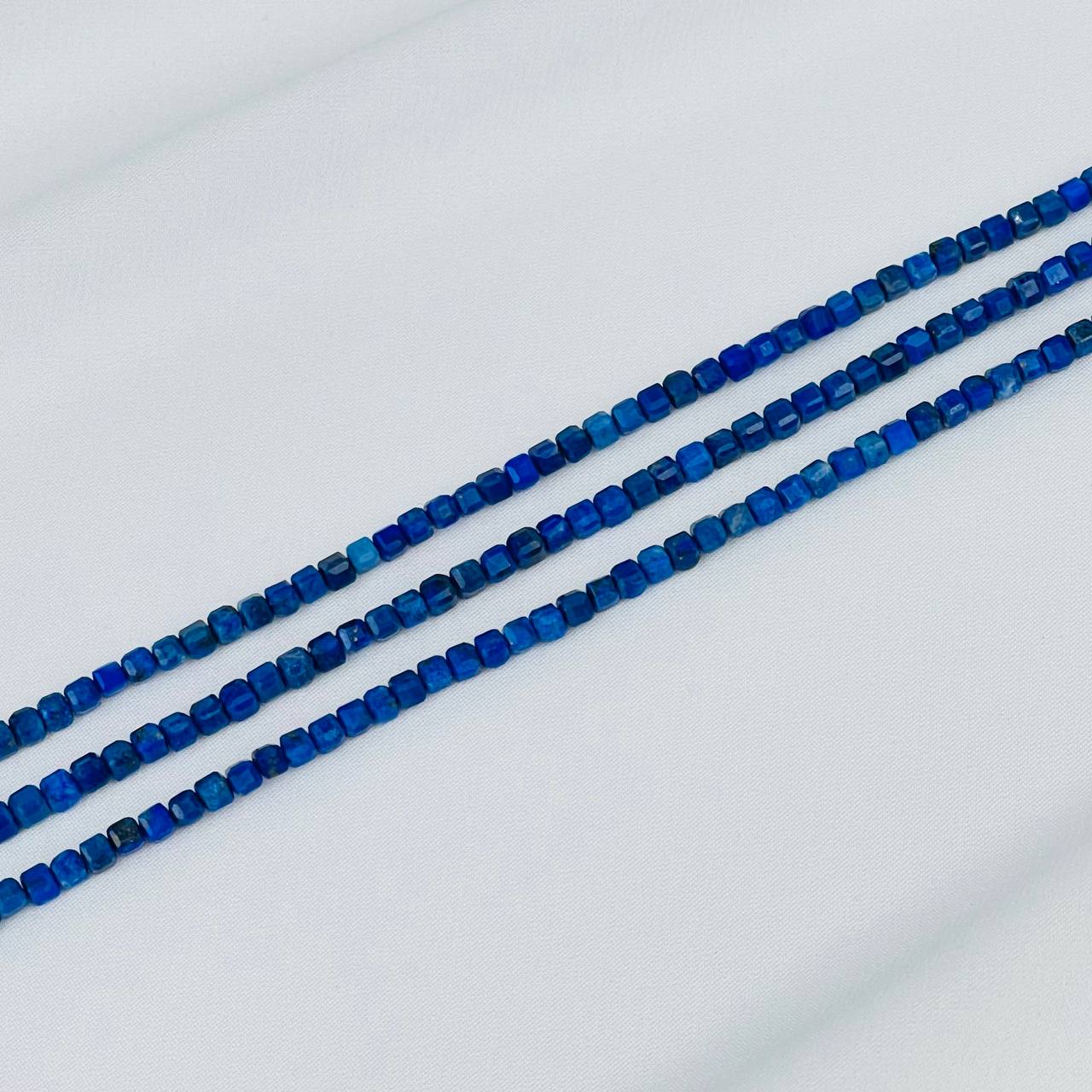 Радуга Самоцветов Бусины для украшений из Лазурита