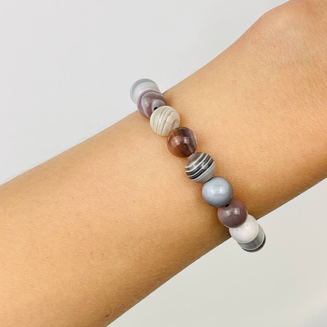 Радуга Самоцветов Браслет из ботсванского Агата