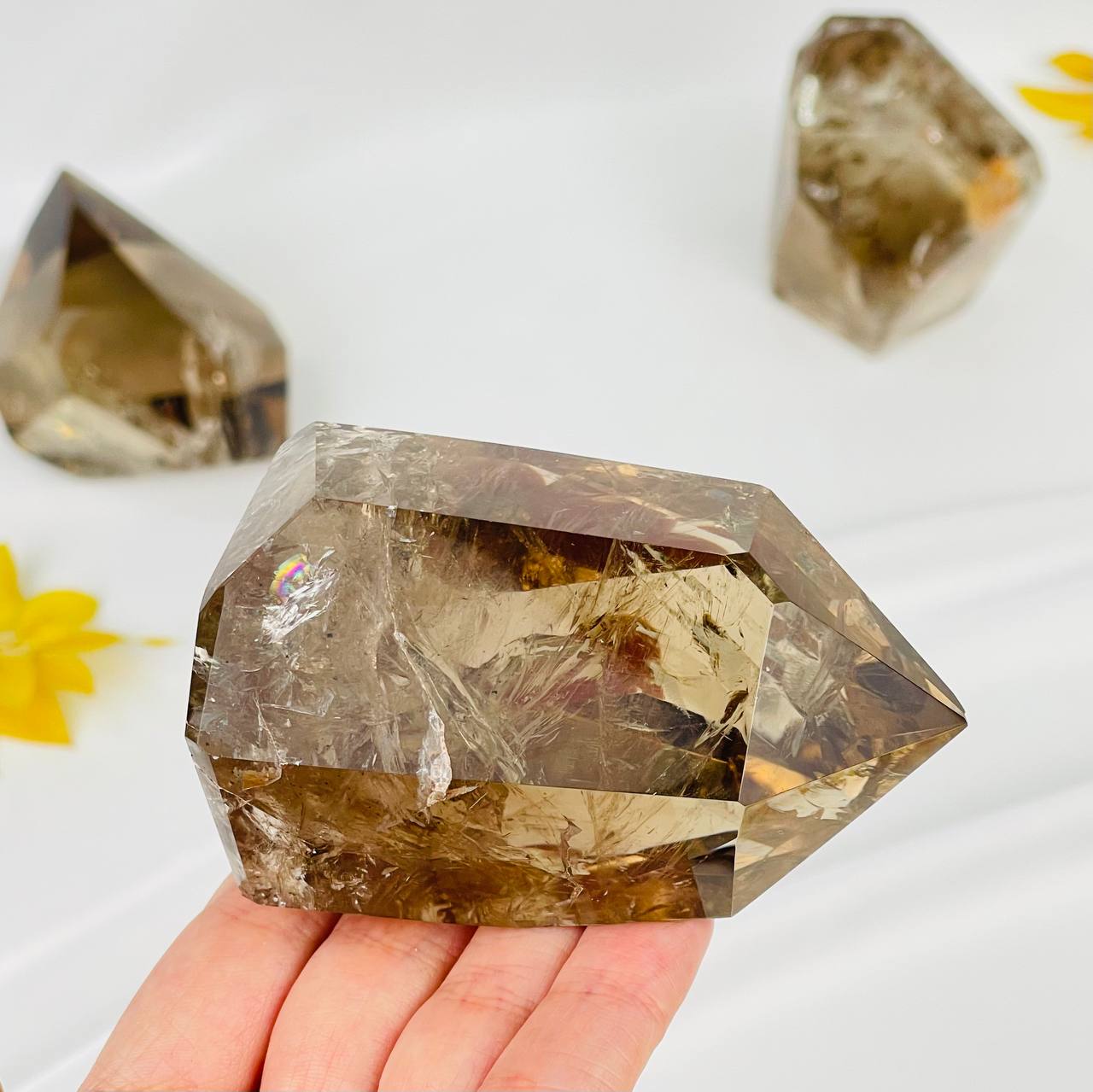 Радуга Самоцветов Кристалл из Раухтопаза