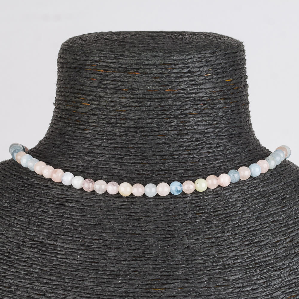 Радуга Самоцветов Колье из Берилла микс