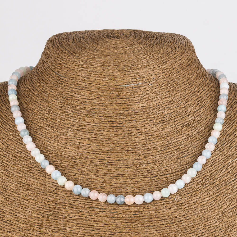 Радуга Самоцветов Колье из Берилла микс