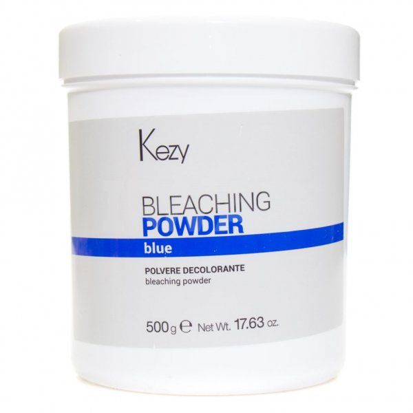 Kezy Bleaching powder blue Порошок обесцвечивающий, голубой анти-желтое действие 500 г