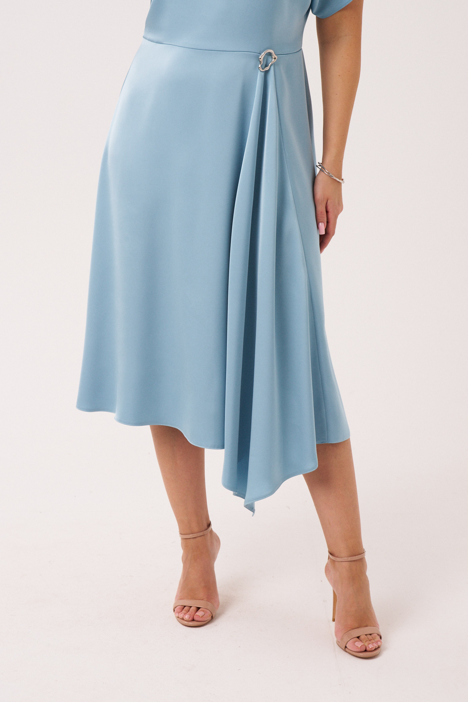 Платье женское 104480 (Голубой)