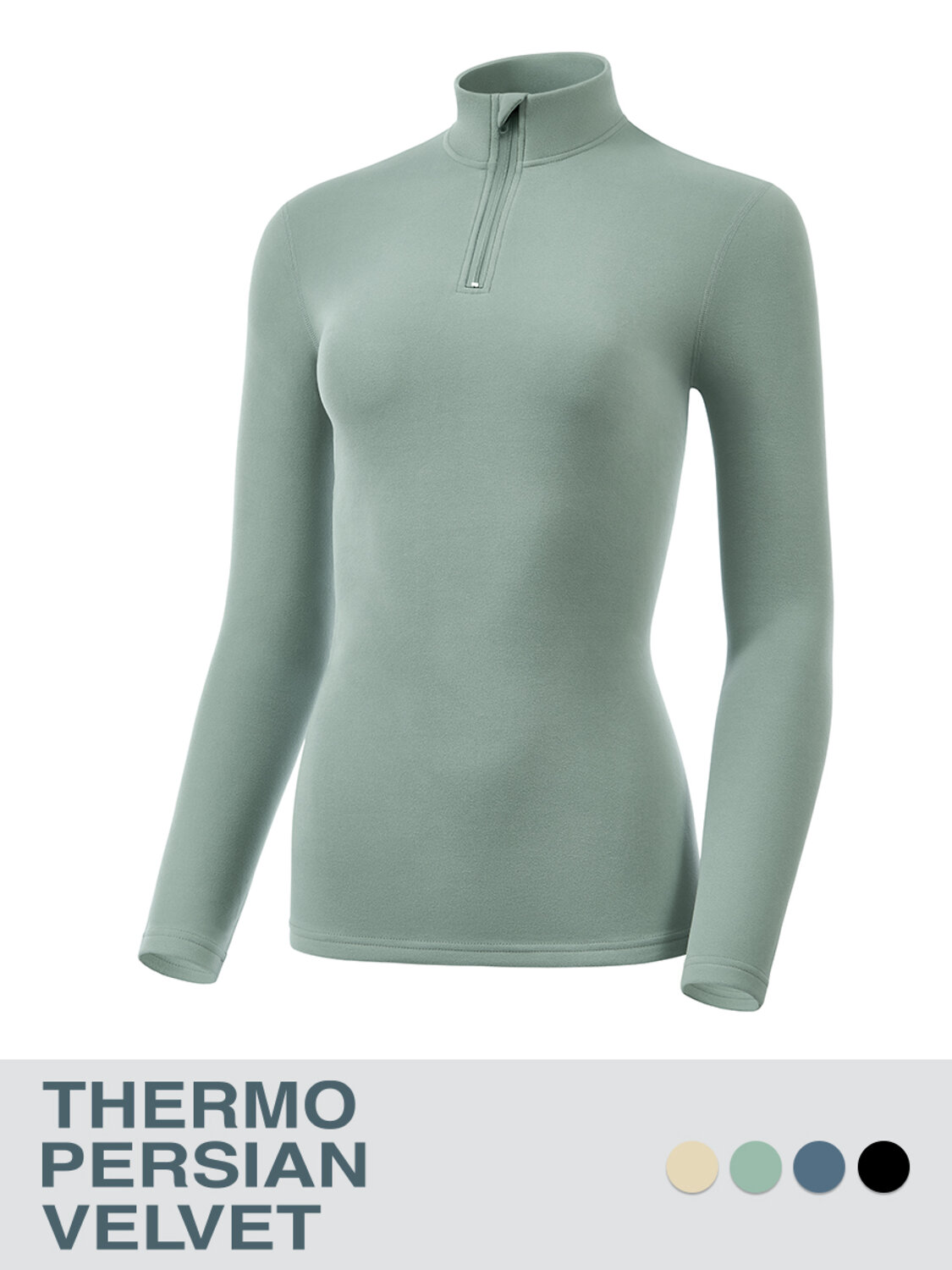 Omsa Лонгслив OmD 1622T PV Лонгслив стойка молния женский