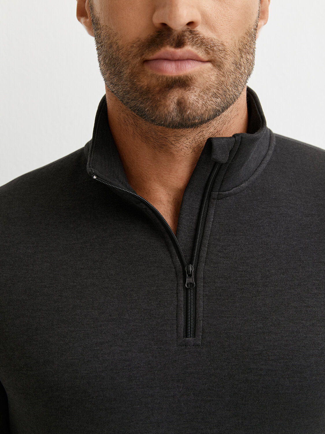 Omsa Лонгслив OmU 1623T 3D Лонгслив стойка молния мужской