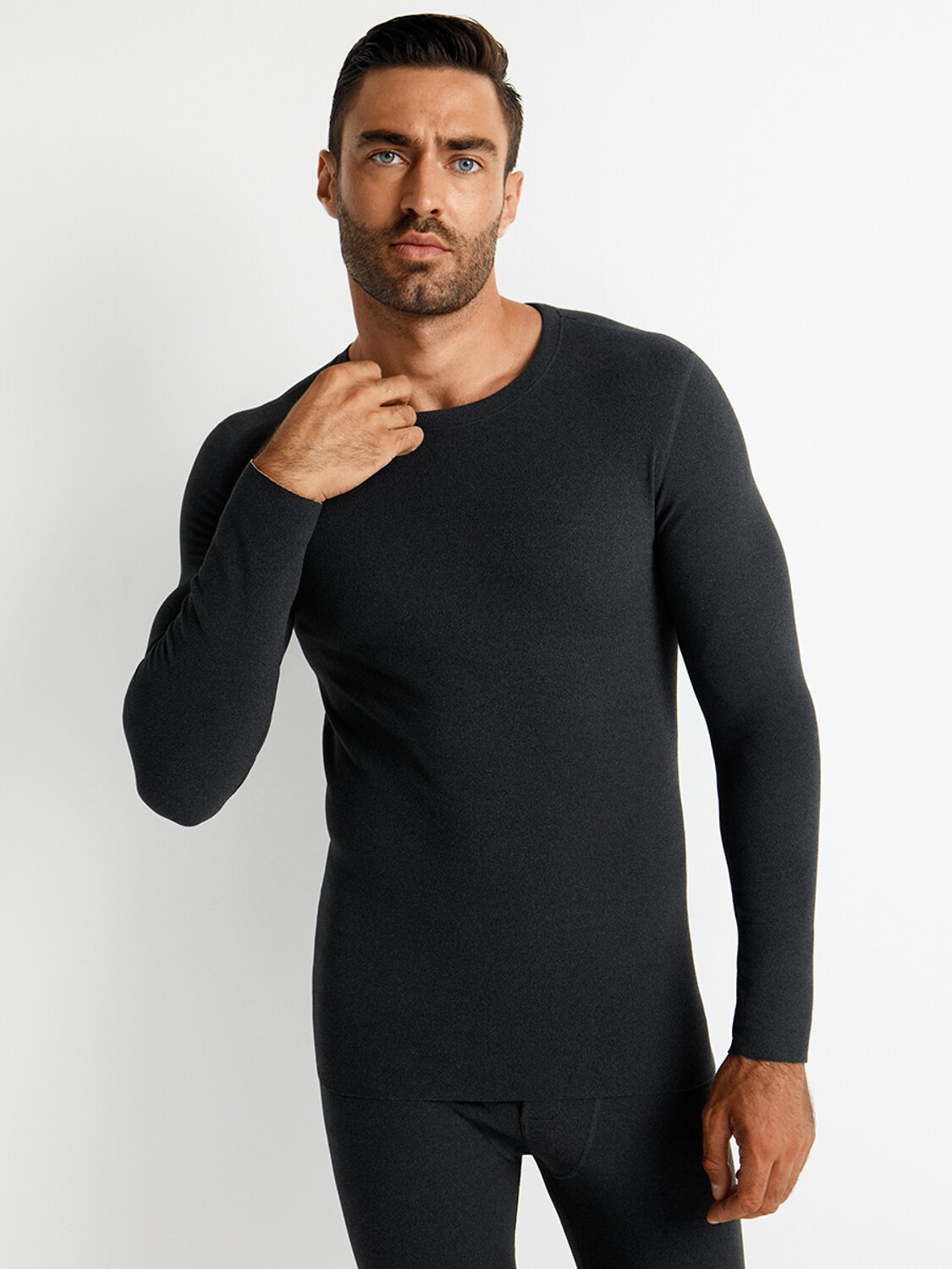 Omsa Лонгслив OmU 1613T 3D Лонгслив мужской