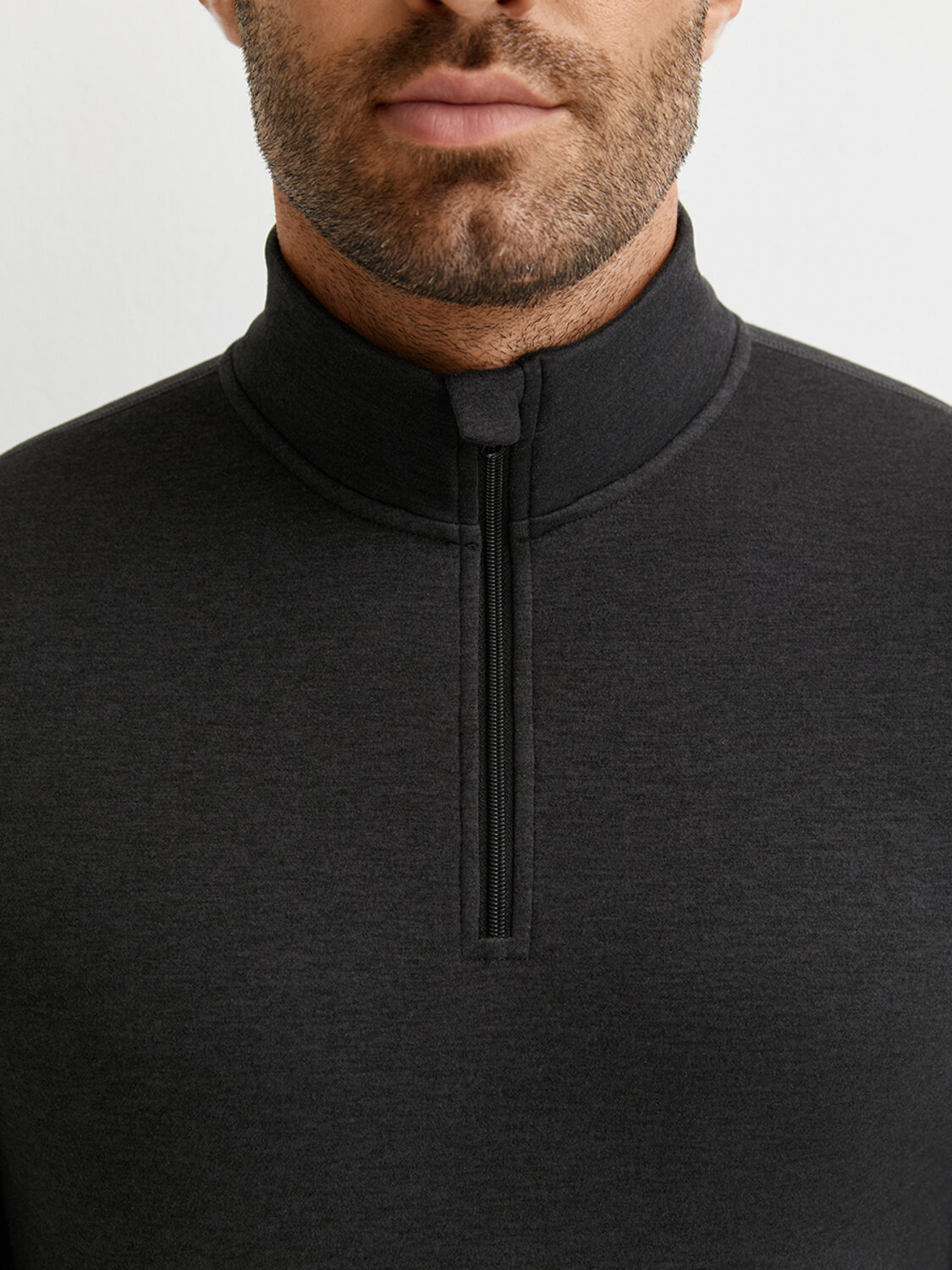 Omsa Лонгслив OmU 1623T 3D Лонгслив стойка молния мужской