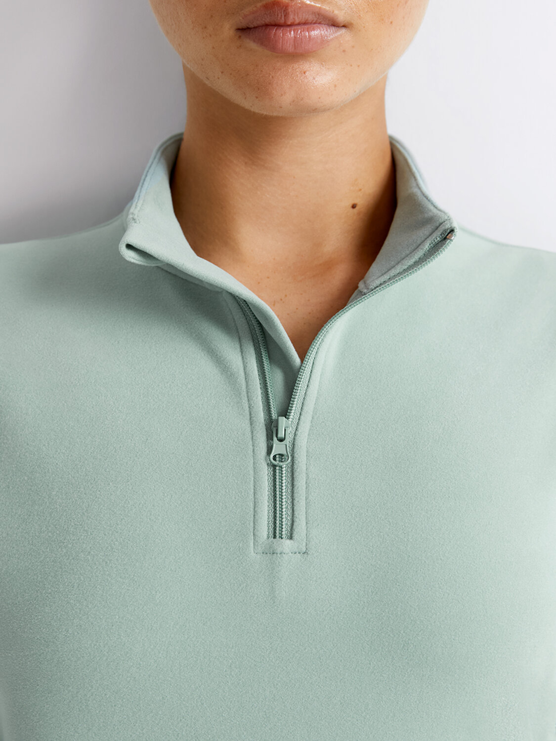 Omsa Лонгслив OmD 1622T PV Лонгслив стойка молния женский