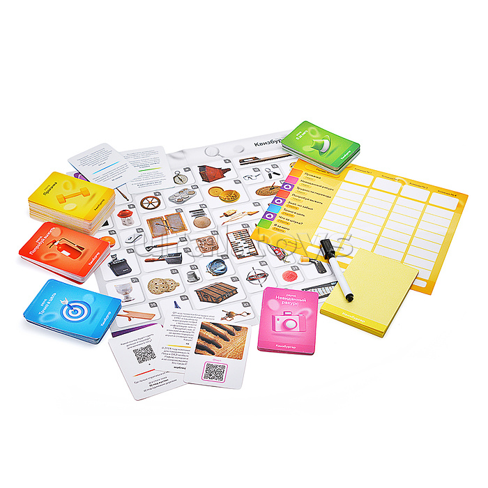 Игра настольная с голосовым помощником. Квизбургер.