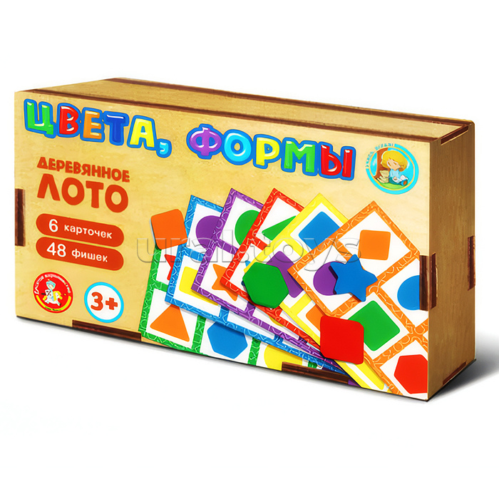 Лото с деревянными фишками