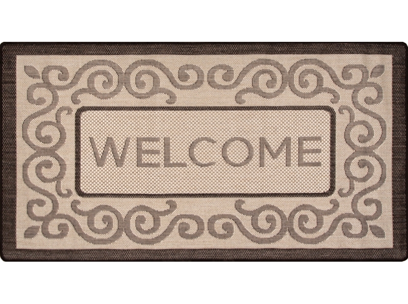 22С78-ВИ Ковер жаккардовый двухполотный с плоским ворсом 0.8 x 1.5 sz2870/a2/11 (38)