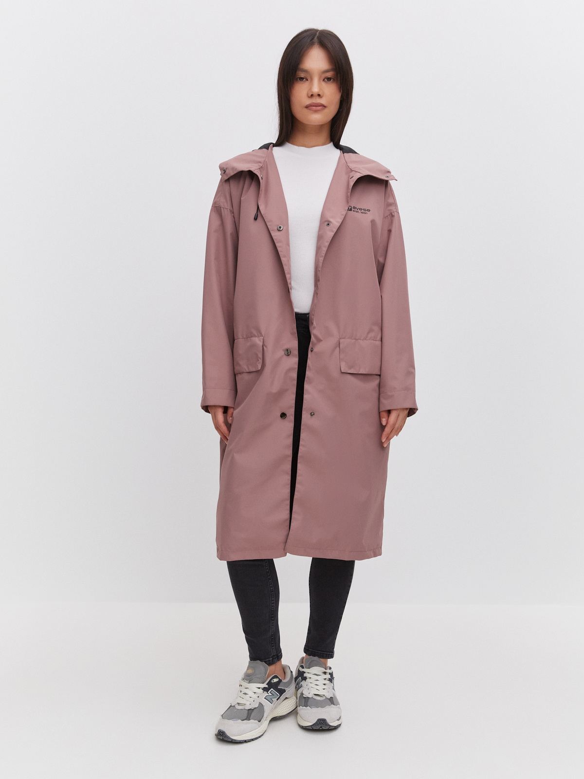 Плащ женский OVERSIZE 24271-465 капучино