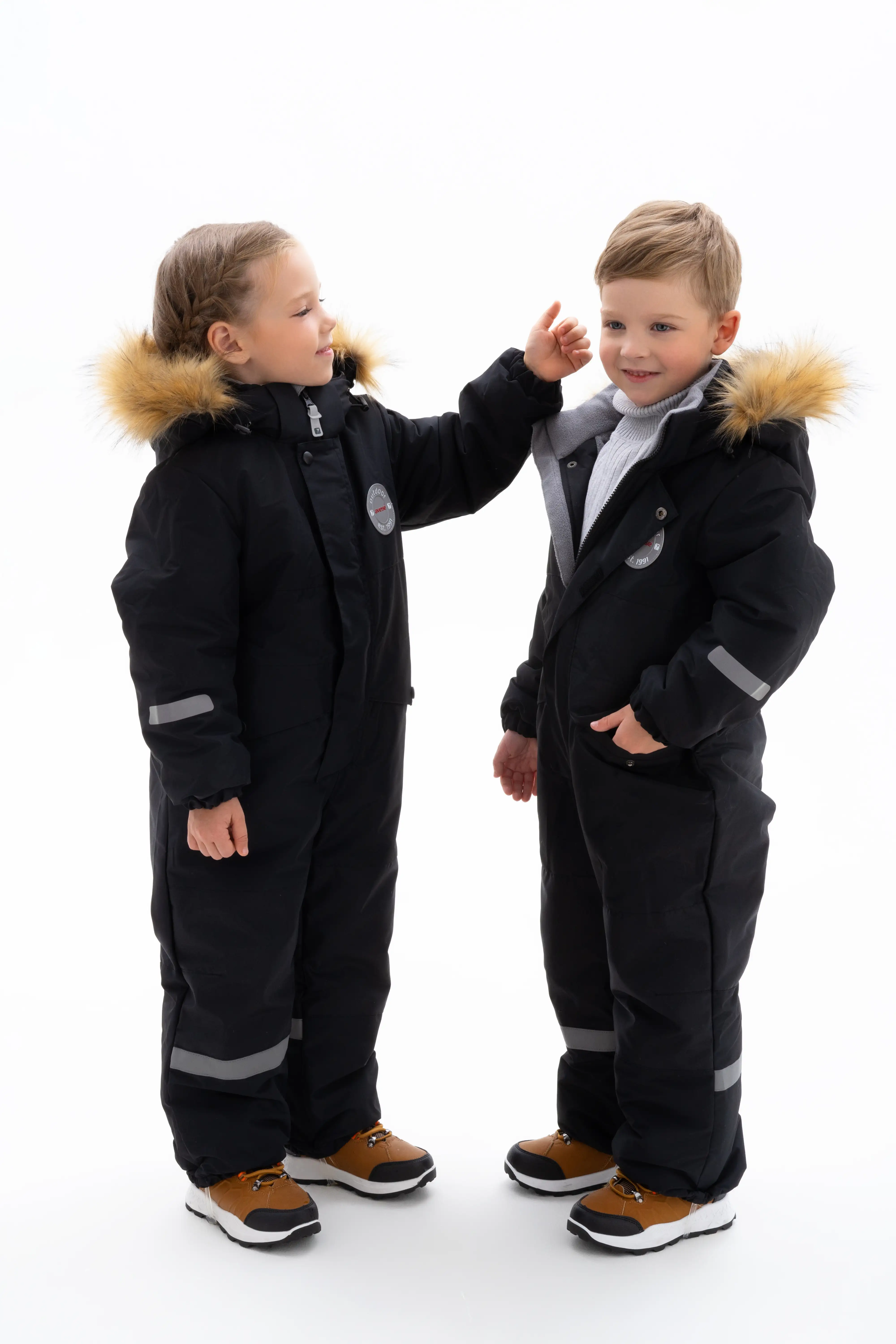 Комбинезон утепленный 23797-425 черный