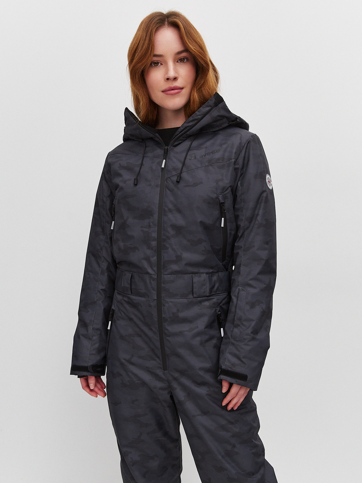 Комбинезон утепленный 23292-438 темно-серый