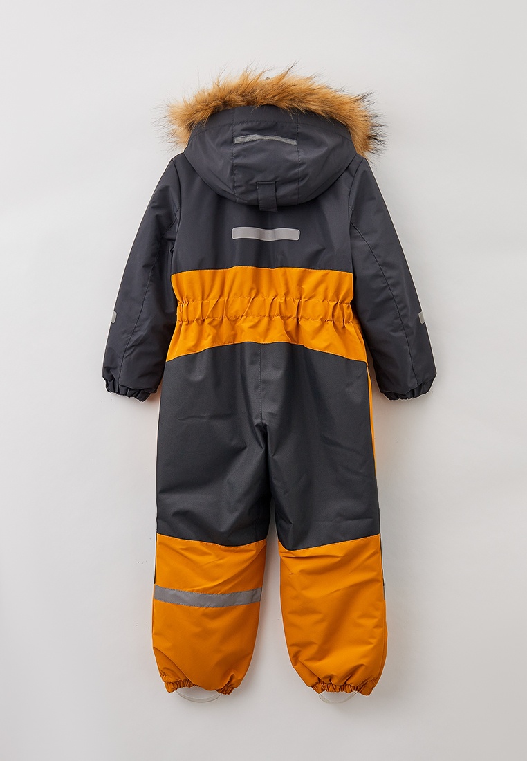 Комбинезон утепленный 23797-425 горчичный/ антрацитовый