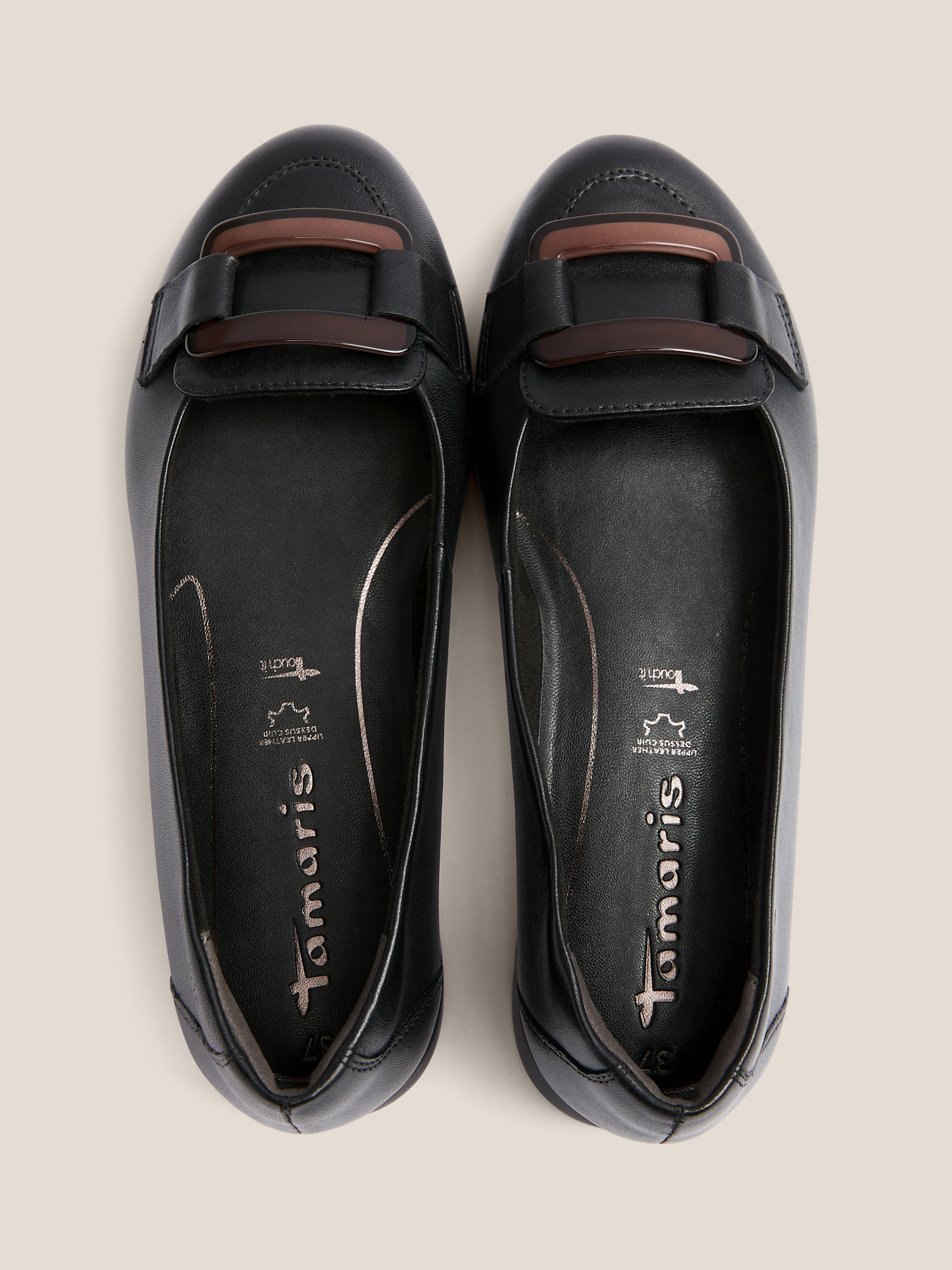 Балетки TAMARIS ALENA 4558618, черный